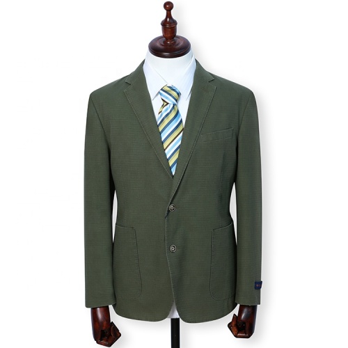 בלייזר קנבס פרימיום צבאי ירוק לאנשי עסקים