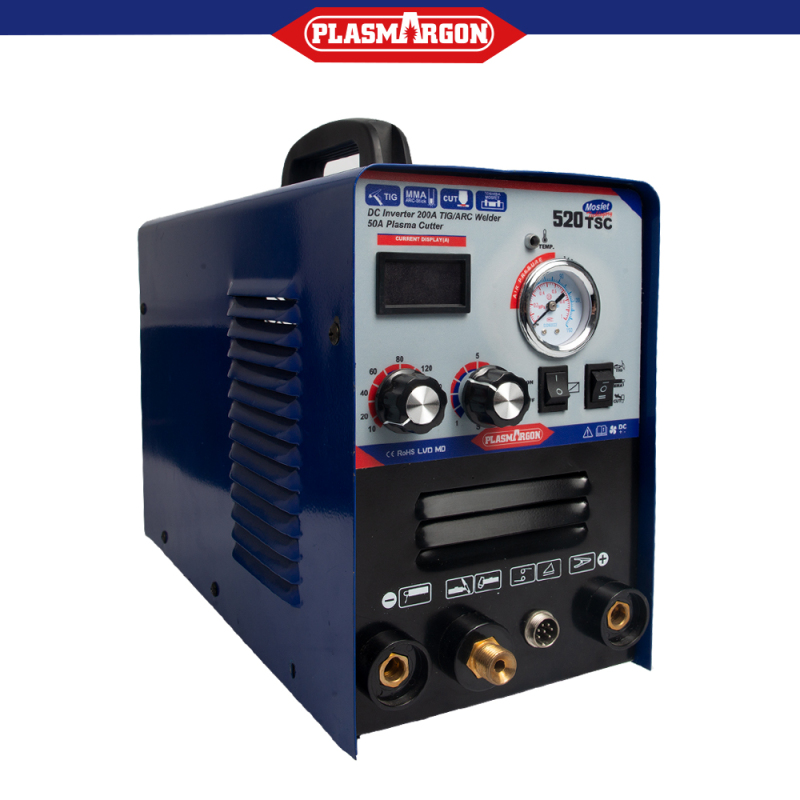 Plasma Cutter Welder Machine Welding 3 Functions 520TSC TIG / MMA / cut 110 / 220V 3 in 1 multi-function Plasma Cutter