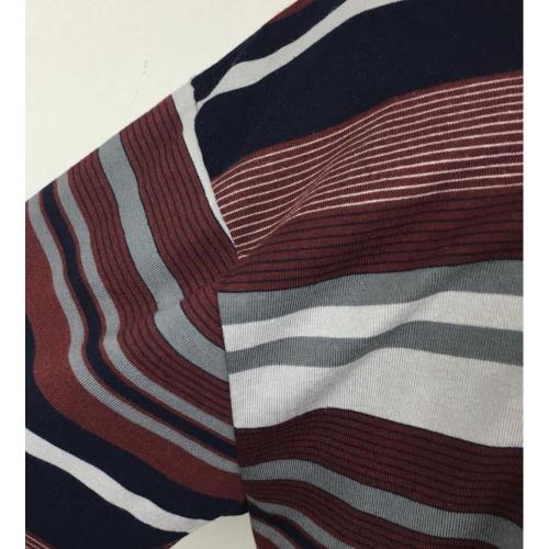 Striped Shirt Casual Men's plus size polo shirt