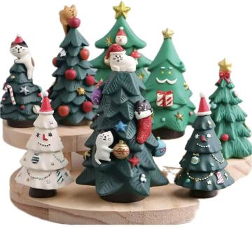 CSCC 2025 New Small Christmas Tree Ornaments