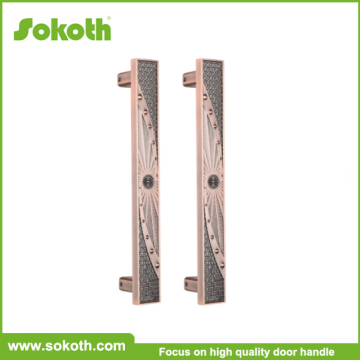 Brushed antique brass Classcial handle similar indian door handles