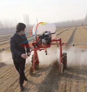 Hand Push Dispenser: New Model Walking Farm Boom Sprayer Machine