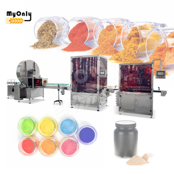 Ginger Powder and Pepper Powder Automatic Filling Machine for Bottled Seasoning