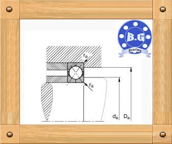 Qj208 Double Row Angular Contact Ball Bearing Made In China