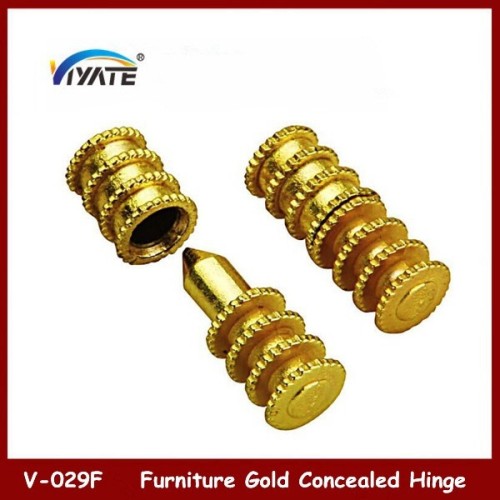 8mm Cylindrical Concealed Hinge/Gold Concealed Hinge/Cross Copper Concealed Hinge