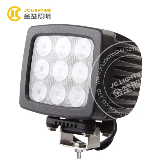 Most powerful 90w led work light 12v/24v led night light for jeep, track, trailer
