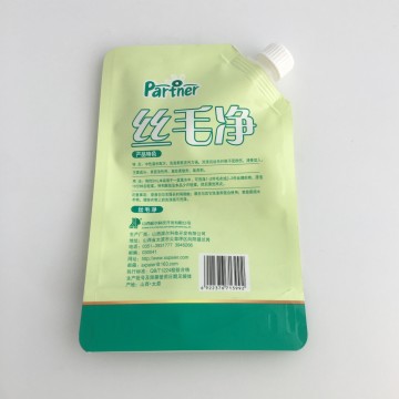 Bolso derecho plástico aséptico de encargo del detergente para ropa 500g