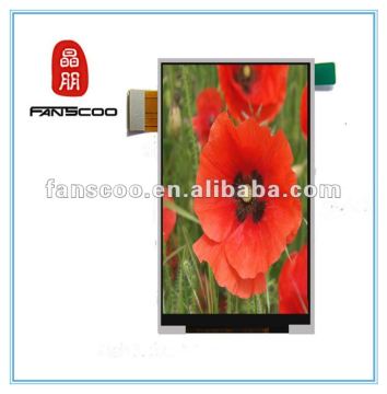 4.0 inch high resolution 480*854 SWVGA transflective lcd module outdoor