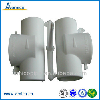 Amico German Standard PPR Fitting /Reduced Equal Tee/Male Female Tee