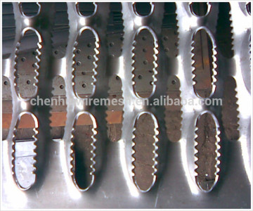 perforated sheet for anti slip stair tread