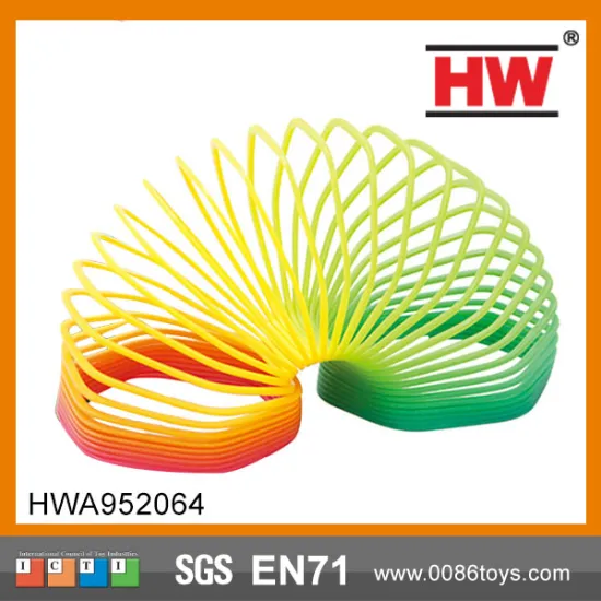 New Design colorful slinky spring toy