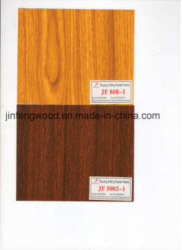 Popular Sapele and Teak Color for Melamine MDF