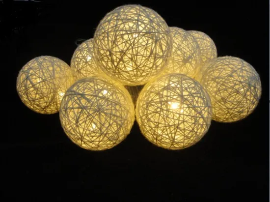 new products 2016 Globle-shape 10leds christmas wedding party string light garden decorations