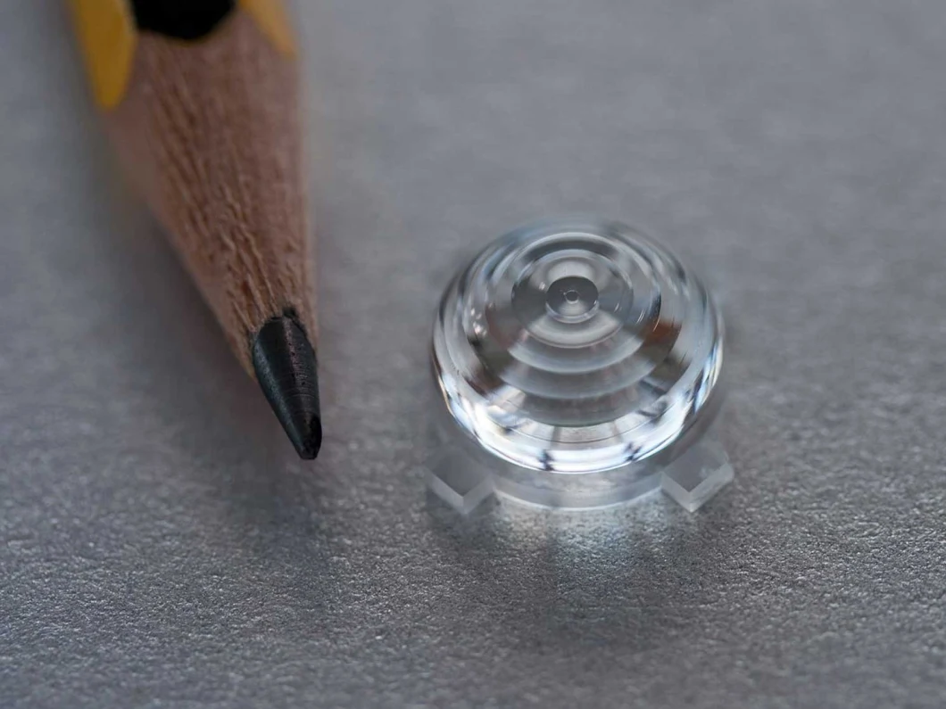 Custom-Made UV/Fused Silica Optical Quqrtz/Jgs1 Polished Glass Fresnel Lens