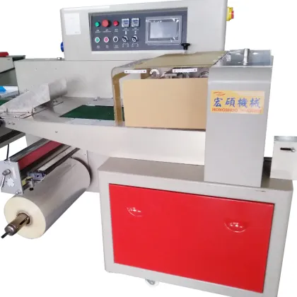 Automatic Flow Horizontal Frozen Fresh Vegetable Enoki Mushroom Punnet Packing Machine