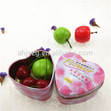 colorful mini packing box food canned tin