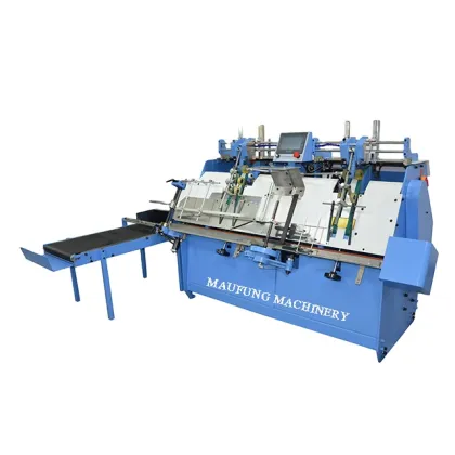 Auto Set Page Sticking and Page Insert Machine After End Papering