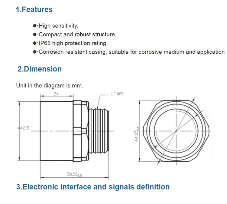 Water Flow Sensor Ultrasonic