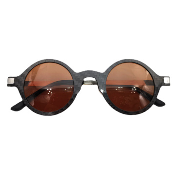 Custom Retro High Quality Fashion Carbon Fiber Sunglasses