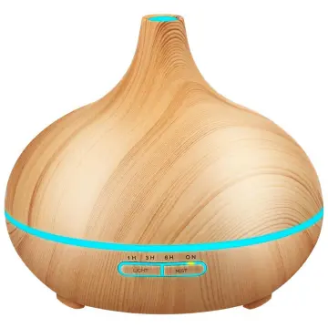 Wood Grain Aroma Essential Oil Diffuser 300ml