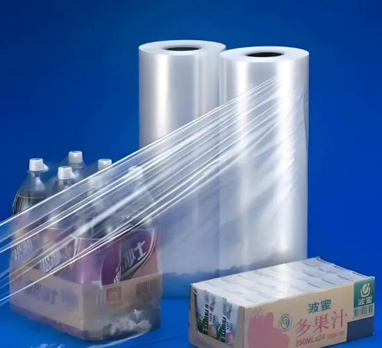 Transparent PE Heat Shrink Film for Packaging