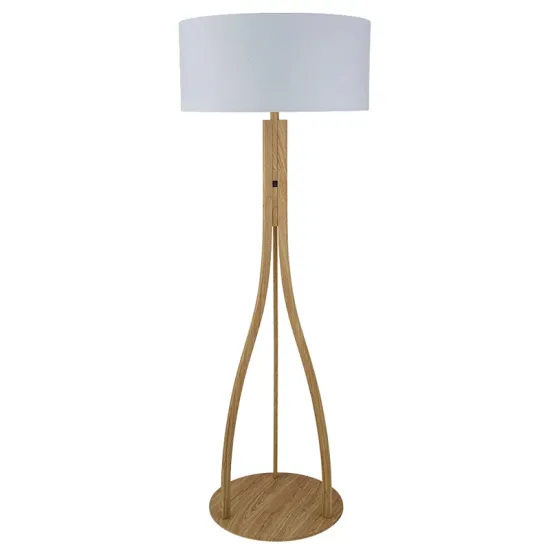 Modern Hotel Style Tripod Floor Lamp for Home and Suites by Hilton