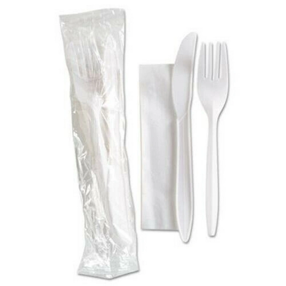 Plastic Cutlery Sets with Napkin