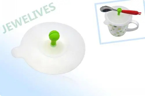 Jewelives Silicone &amp; Rubber Cover &amp; Lid Suit For Coffee Mug 