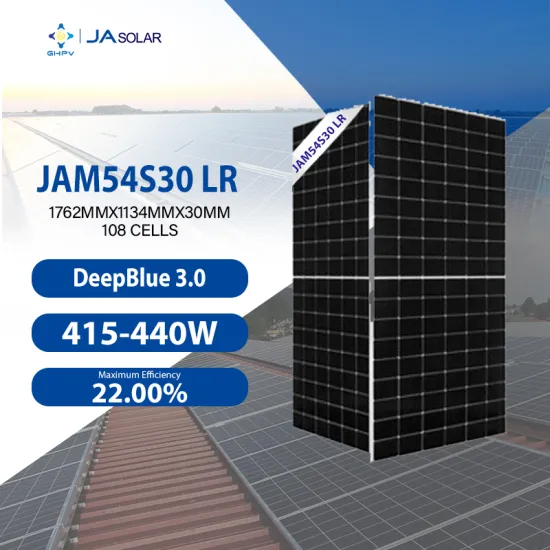 Europe Warehouse: High-Quality N-Type Bifacial Ja Solar Panels in Various Power Ratings (415W to 440W)