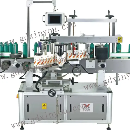 Round Bottle Automatic Double Sided Labeling Machine - Famous Brand Paper Processing Machinery