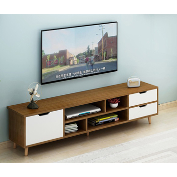 Modern Adjustable Height Wooden TV Stand - Hot Selling Living Room Furniture