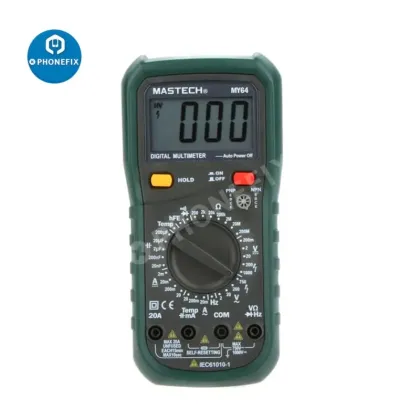 Mastech MY64 Digital Multimeter Capacitance Tester Ammeter