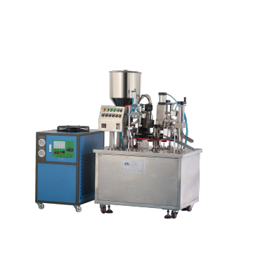 Hot Selling Semi-Automatic Glue Toothpaste & Cosmetic Tube Filling and Sealing Machine