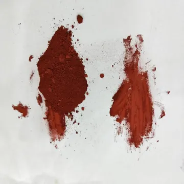Red Pigment Iron Oxide Red 110 130 190