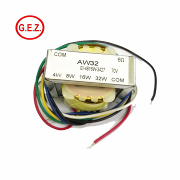 Transformateur audio 70V 100V 3W 4OHM