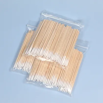 Biodegradable Bamboo Microblading Tattoo Tip Applicators