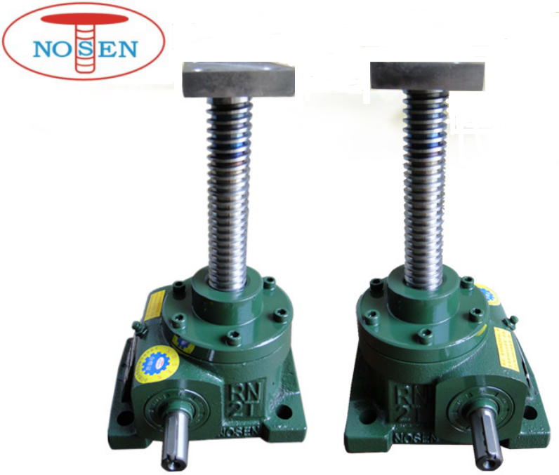 2 Ton Lifting worm gear machine screw jacks 