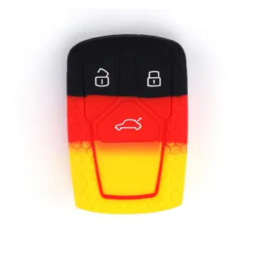 Silicone car key cover for audi A5 A7