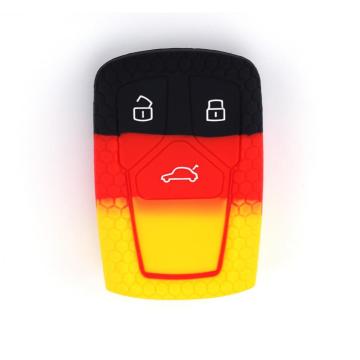 Silicone car key cover for audi A5 A7