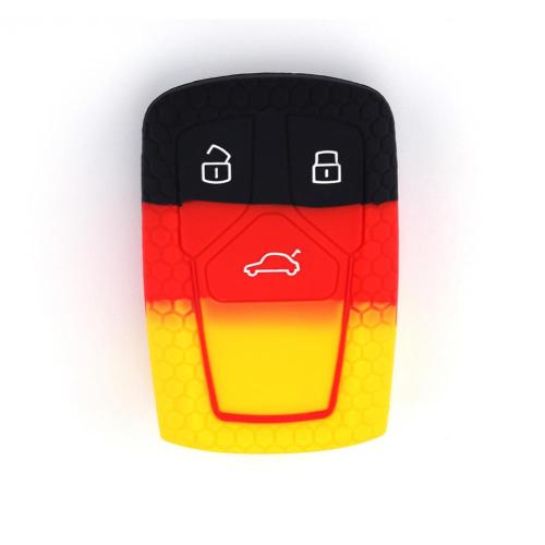 Silicone car key cover for audi A5 A7