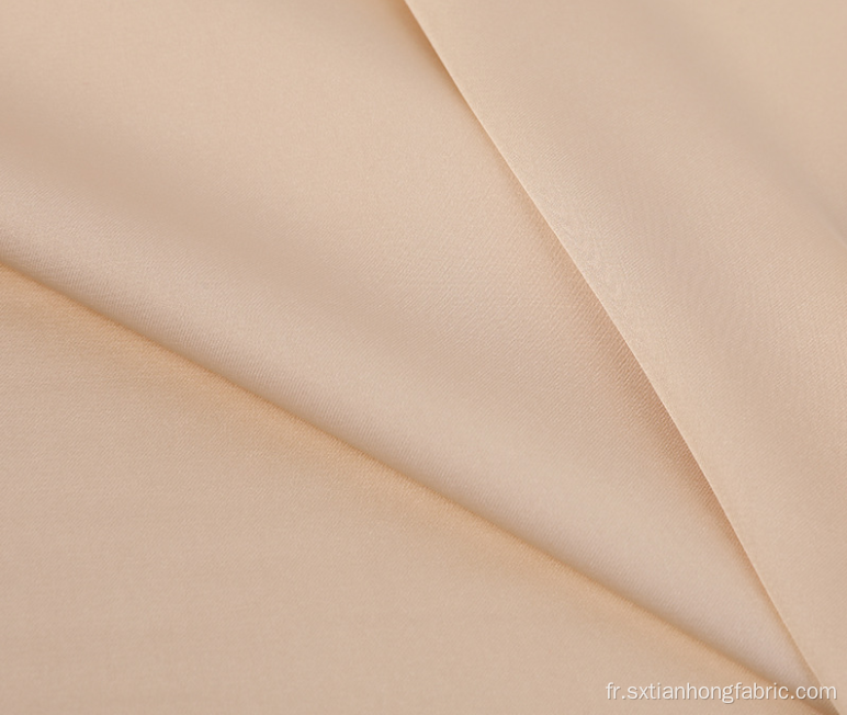 Tissu en mousseline de soie 100% polyester