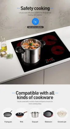 Smart Induction Cooktop with Child Lock