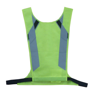 Lemon Green Reflective Bikes Vest Jacket