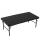 20" x 48" Folding Table Black For Dining