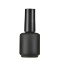 Frosted Matte Black UV Gel Nail Polish Bottle