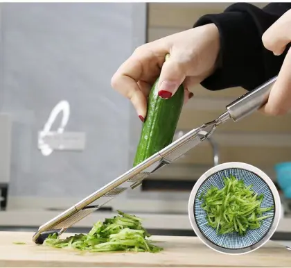 Wholesale Hot Selling Stainless Steel Veggie Chopper Grater for Potato Slices and Shredded Radish