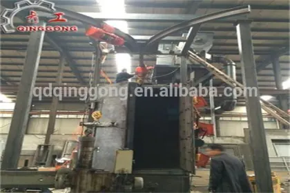 Small Size Metal Descaling Rust Removal Blasting Machine