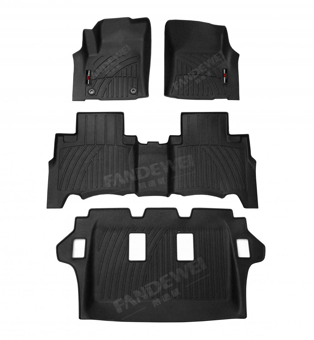 Mat de sol de voiture pour Toyota Fortuner 2015-2021 +