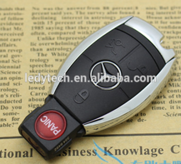 Smart key blank cover 3+1 buttons smart remote key shell without battery