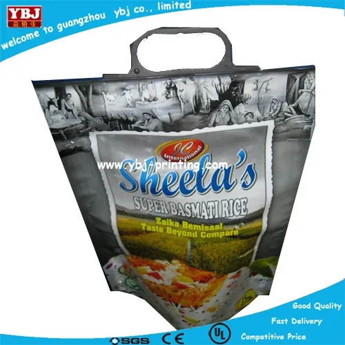 Recycle brown kraft paper food bag